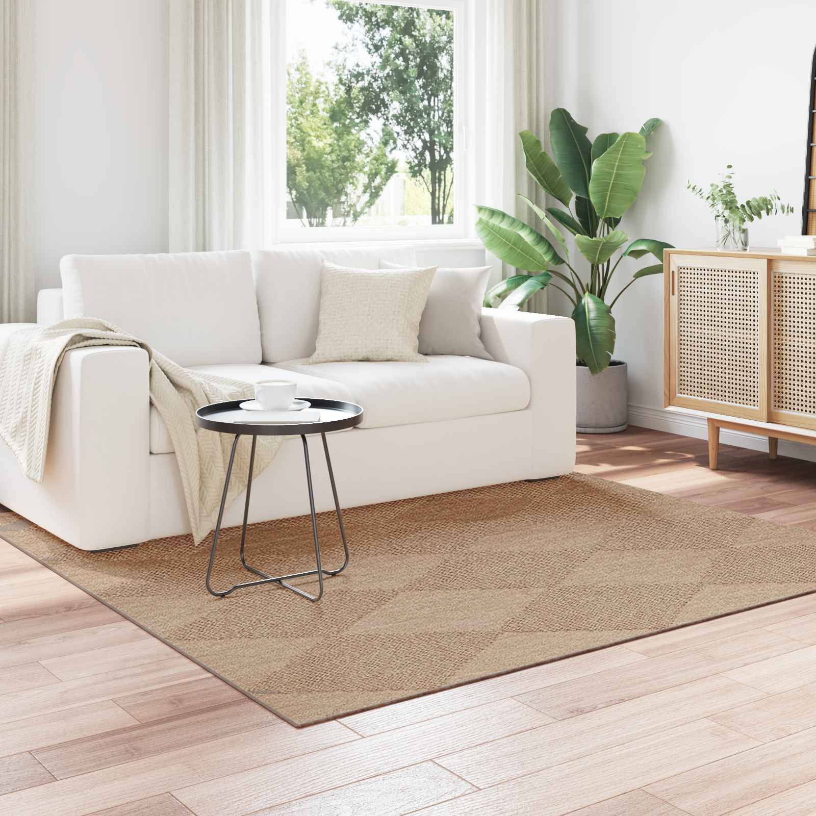 Bereichsteppiche Rechtwinklig Agira Natur 170 X 120 Cm