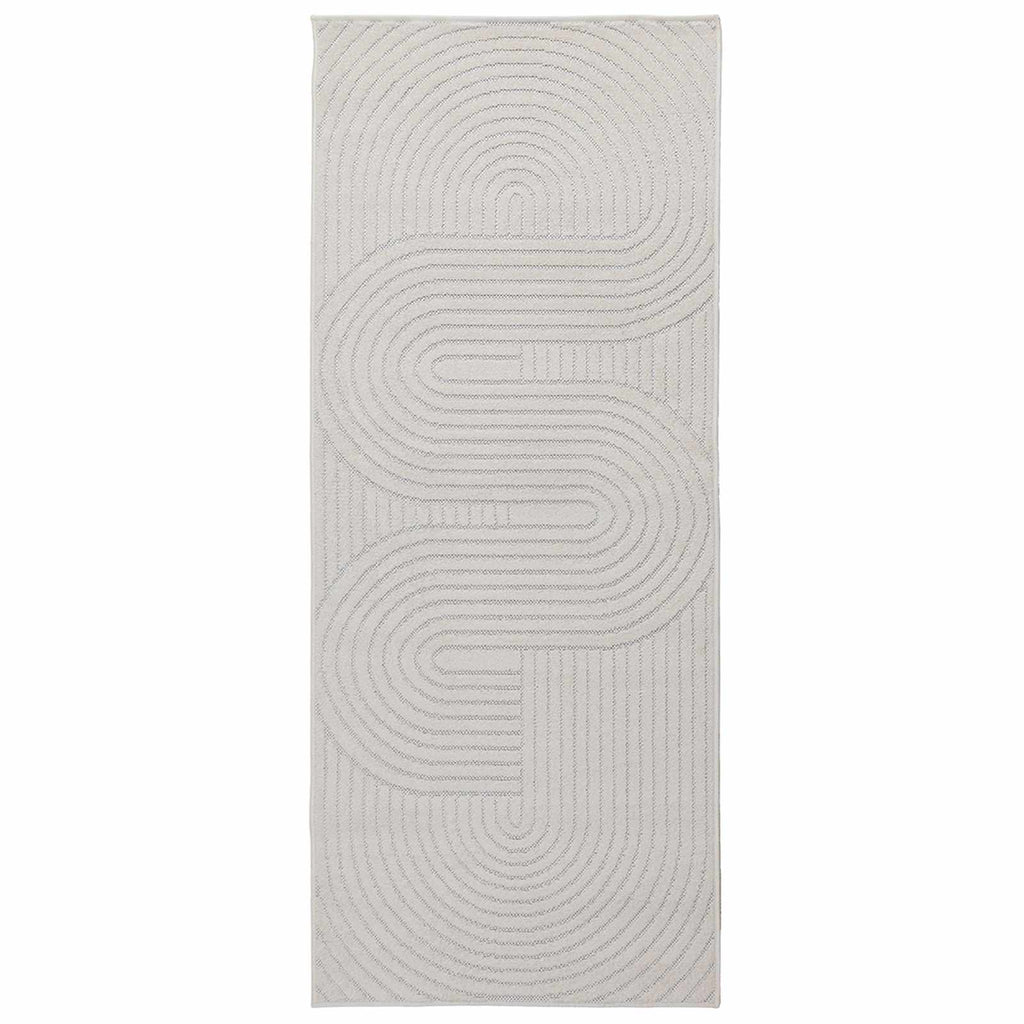 Bereichsteppiche Palmeras 150 X 80 Cm Polyester Creme