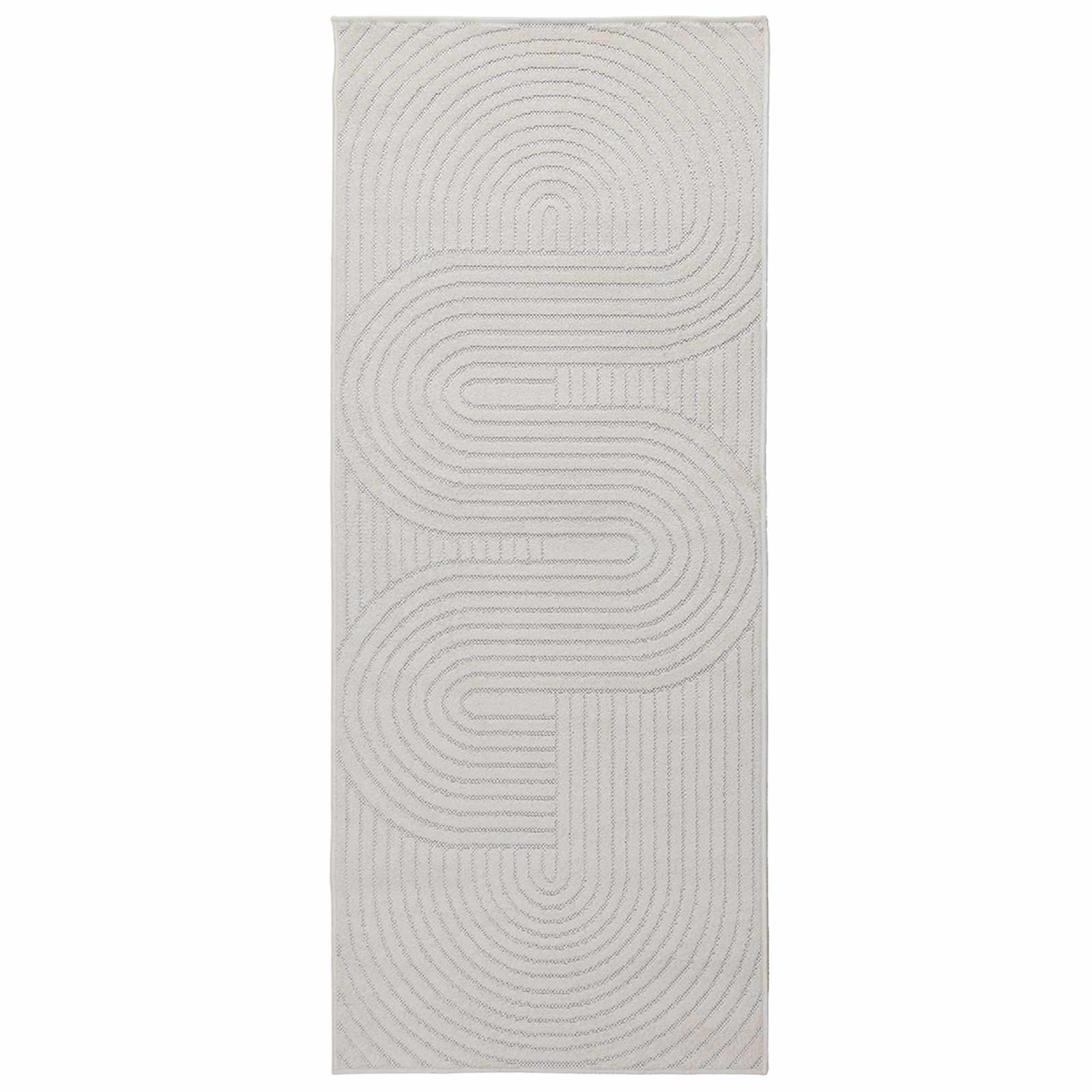 Bereichsteppiche Palmeras 150 X 80 Cm Polyester Creme