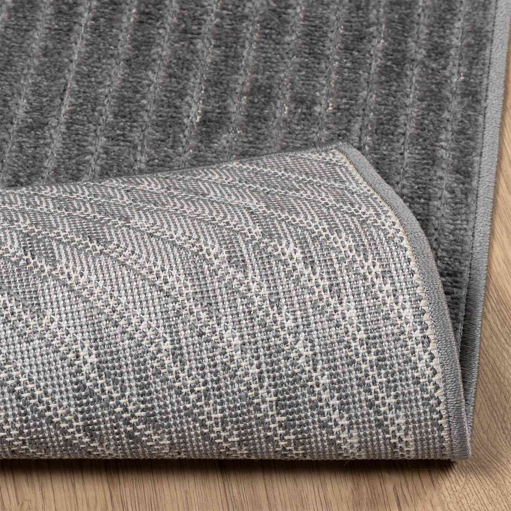 Bereichsteppiche Palmeras 150 X 80 Cm Polyester Anthrazit