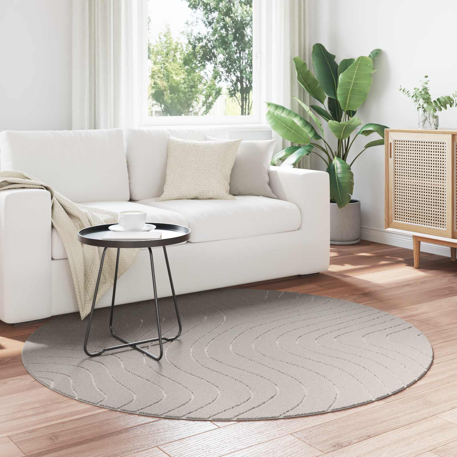 Bereichsteppiche Palmeras 150 X 80 Cm Polyester Creme