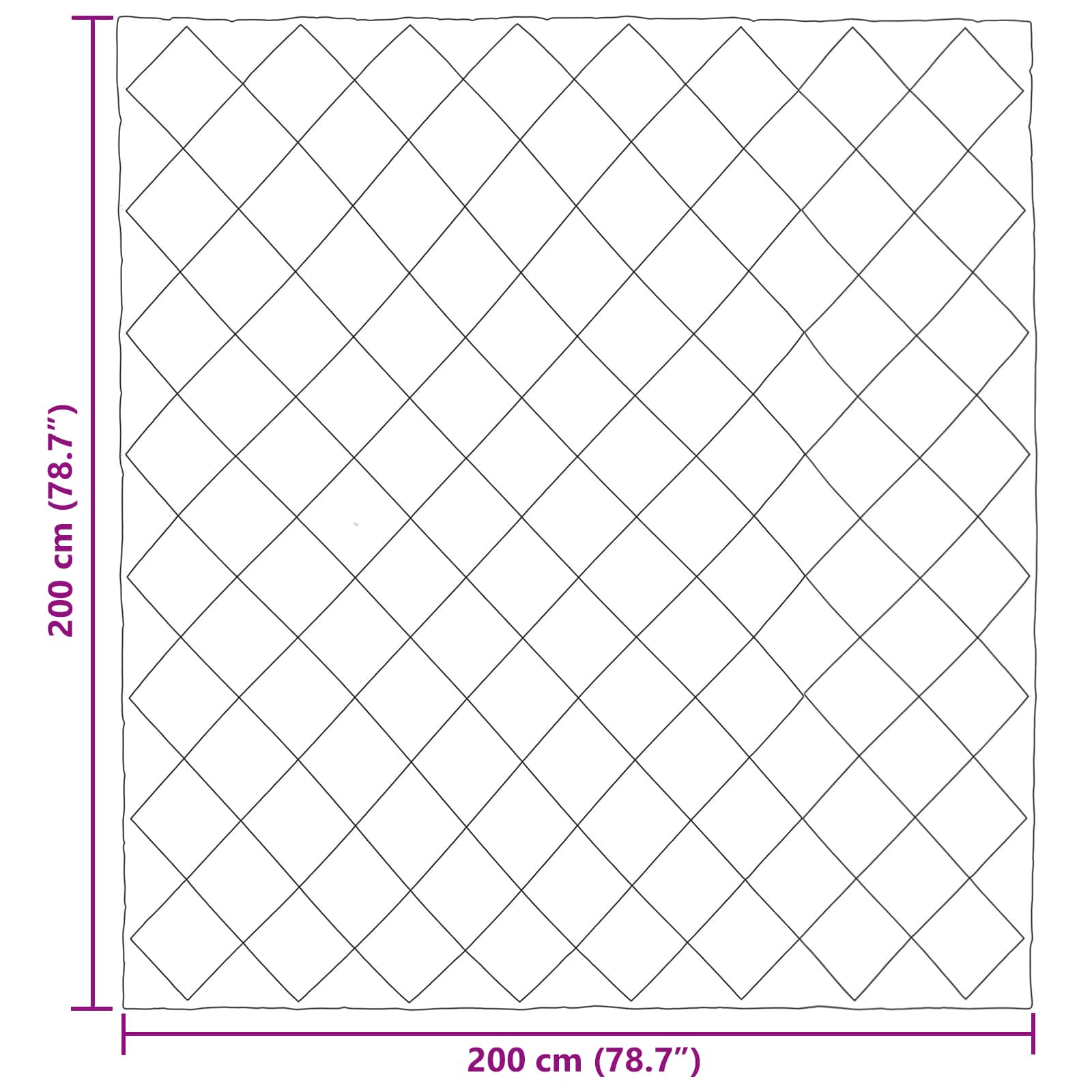 Sommerdecke Microfiber Anthrazit
