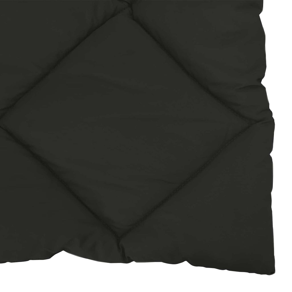 Sommerdecke 200 X 140 Cm Microfiber Schwarz