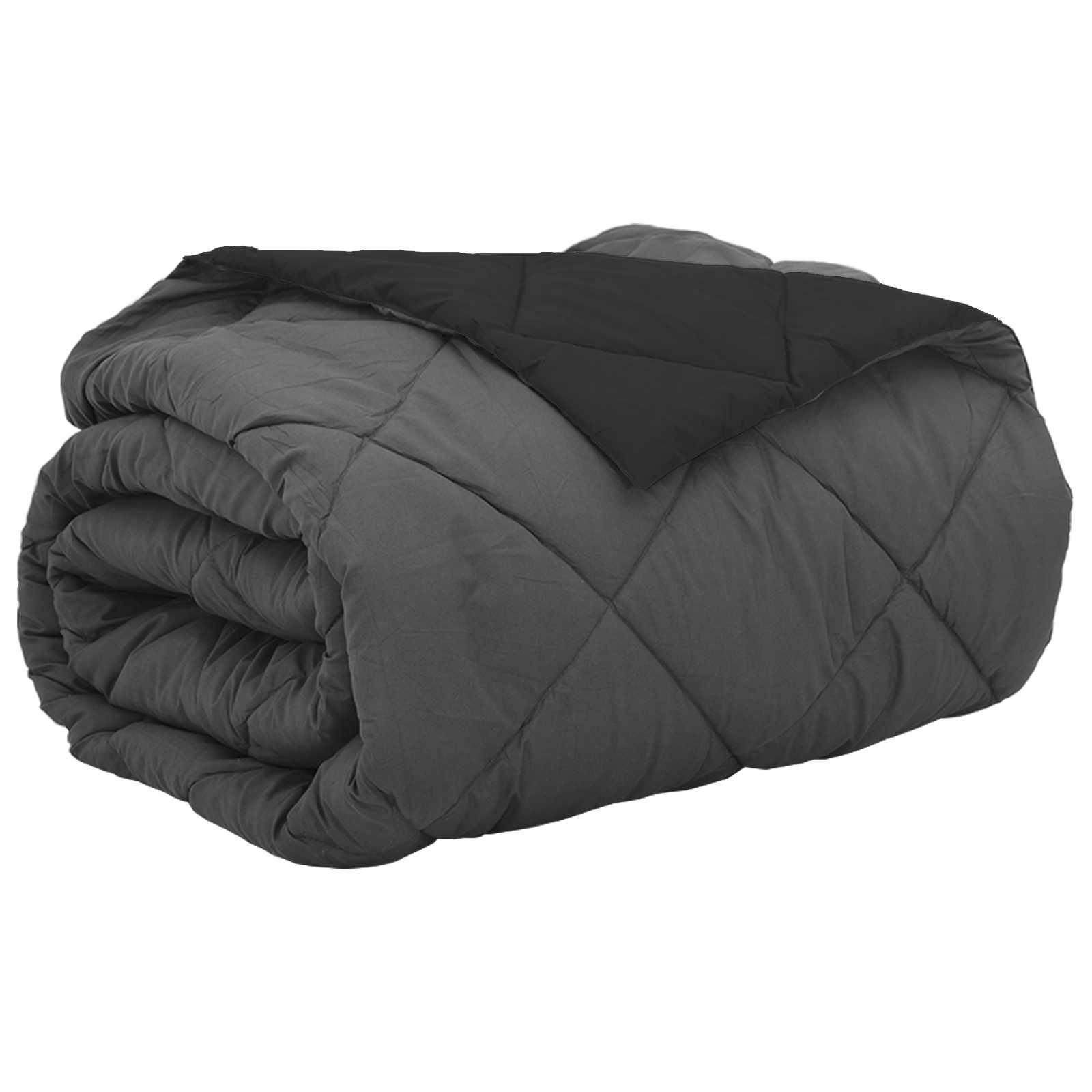 Sommerdecke Microfiber Schwarz Und Anthrazit