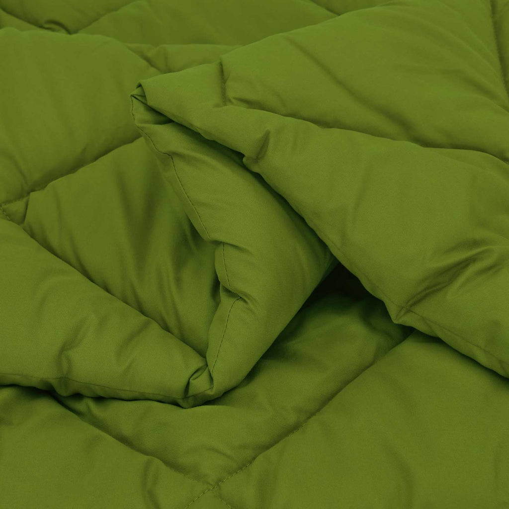 Ganzjahresbettdecke Microfiber Grün
