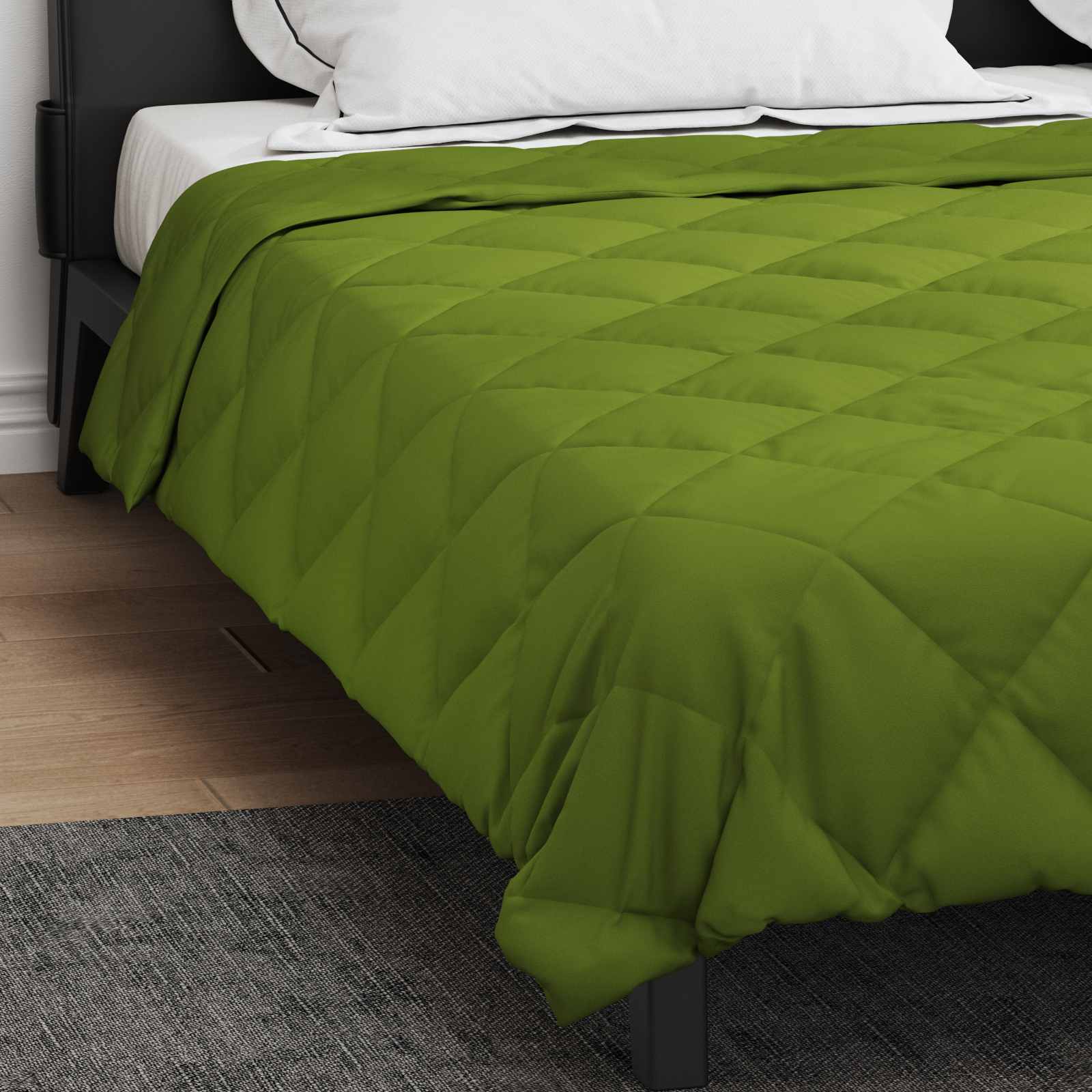 Ganzjahresbettdecke Microfiber Grün