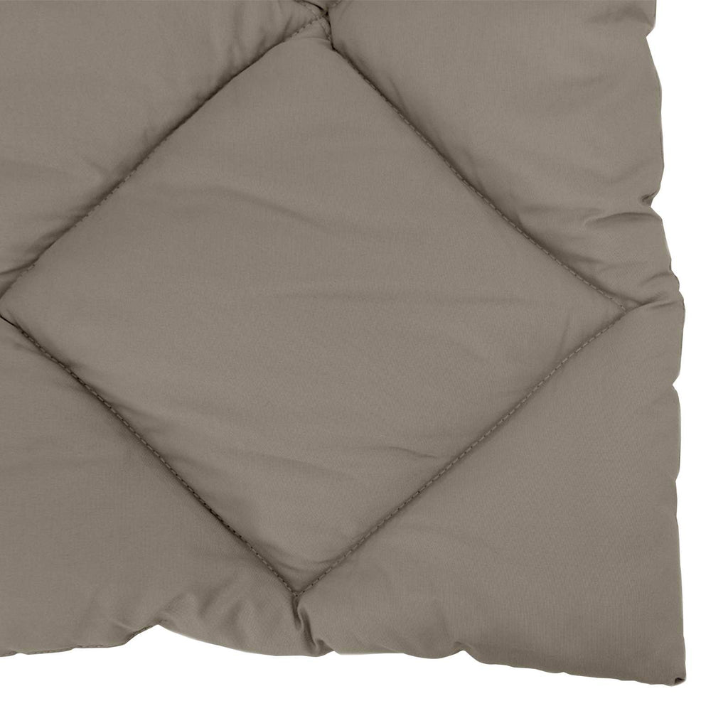 Ganzjahresbettdecke Microfiber Hellgrau