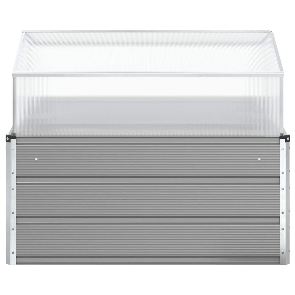 Pflanzkübel 100 X 100 X 77 Cm Verzinkter Stahl