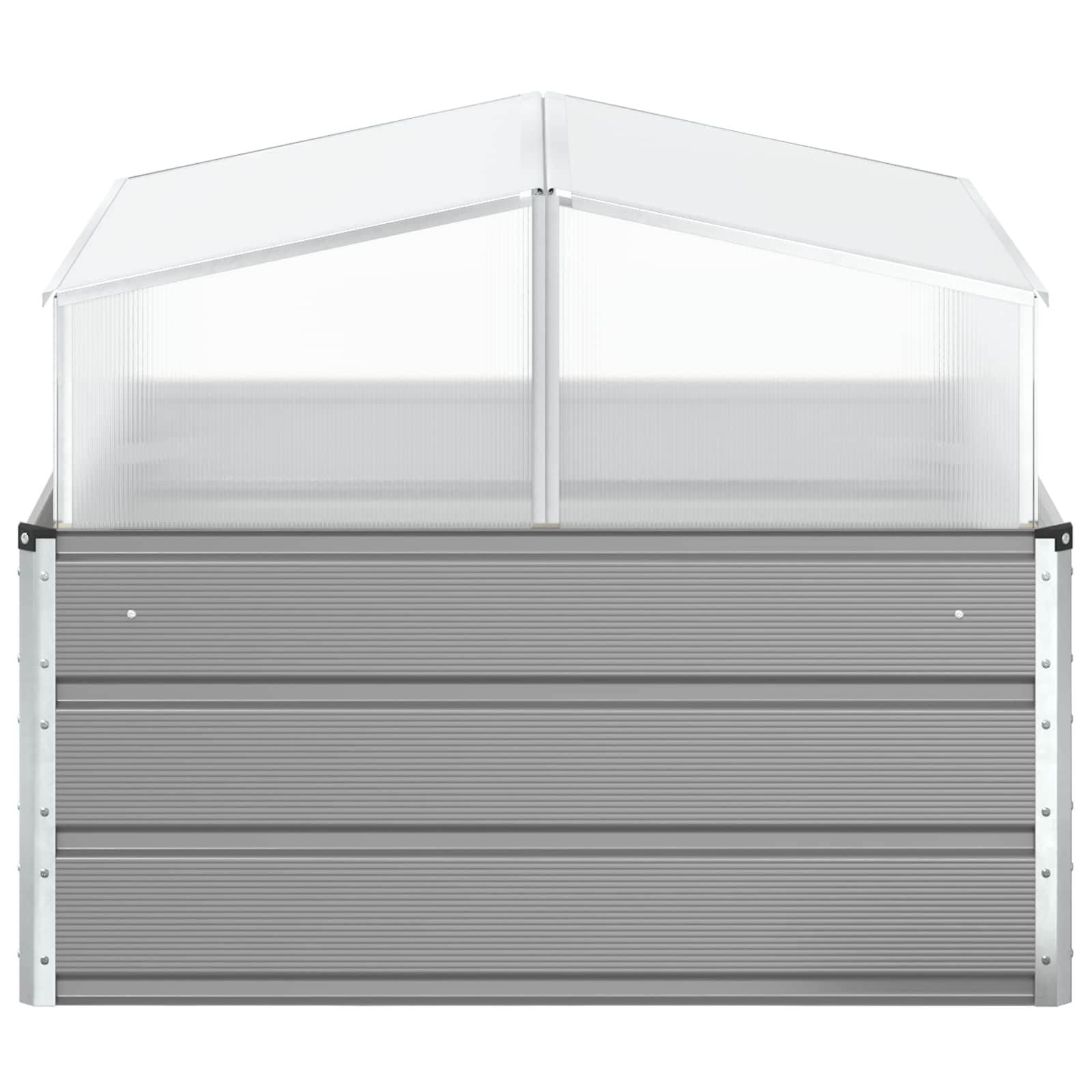 Pflanzkübel 100 X 100 X 77 Cm Verzinkter Stahl