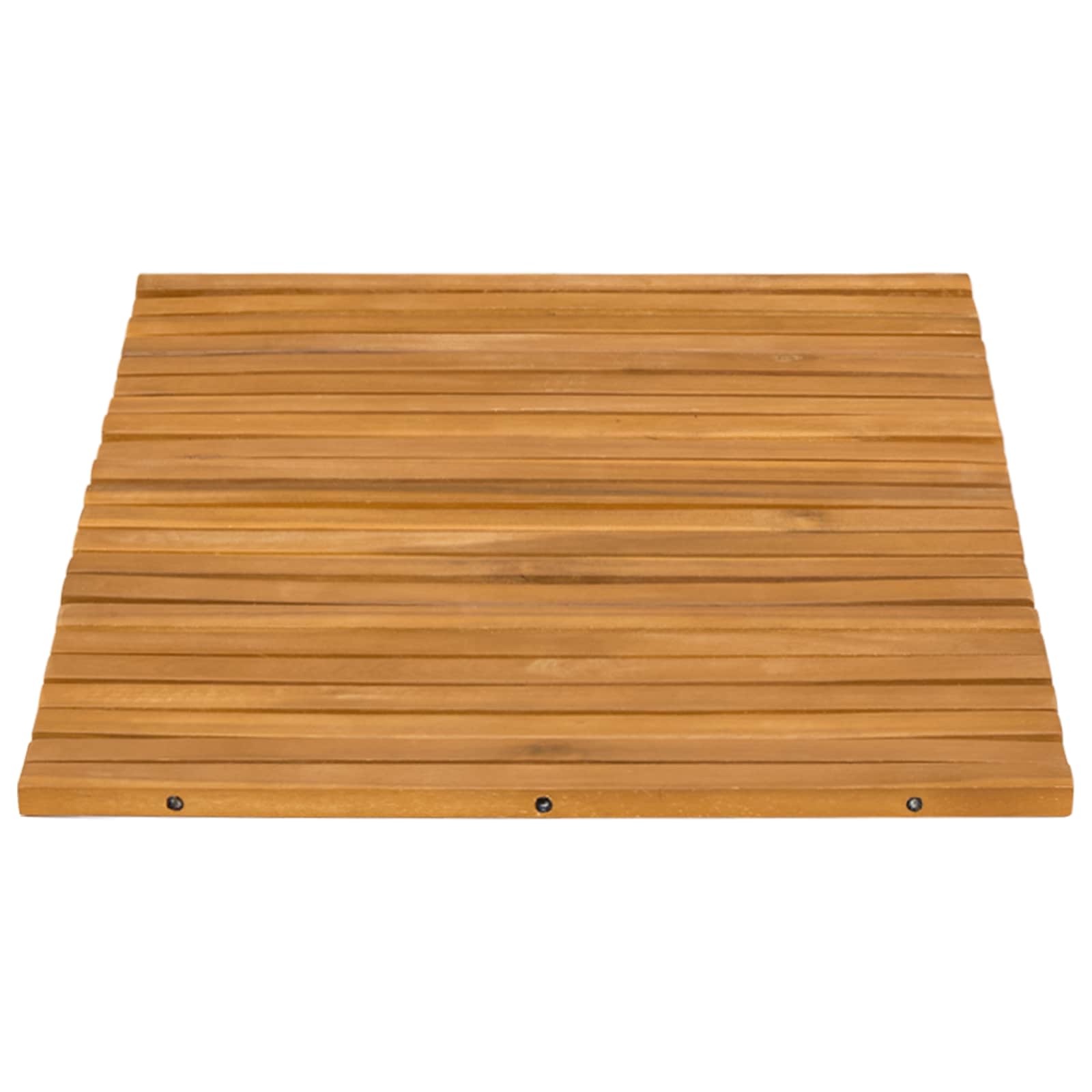 Badematte Braun Massivholz Akazie