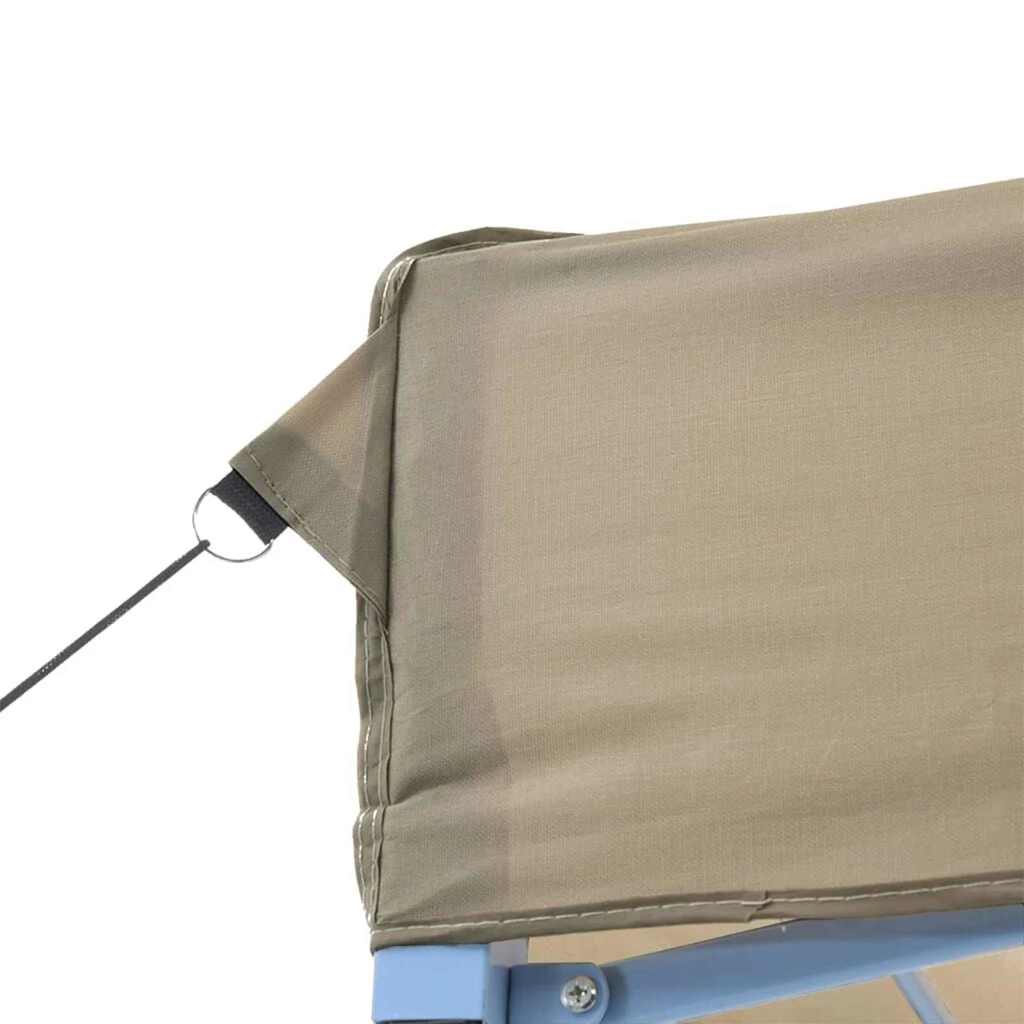 Party Tent Pop-Up Taupe 580 X 292 X 315 Cm Oxford-Stoff