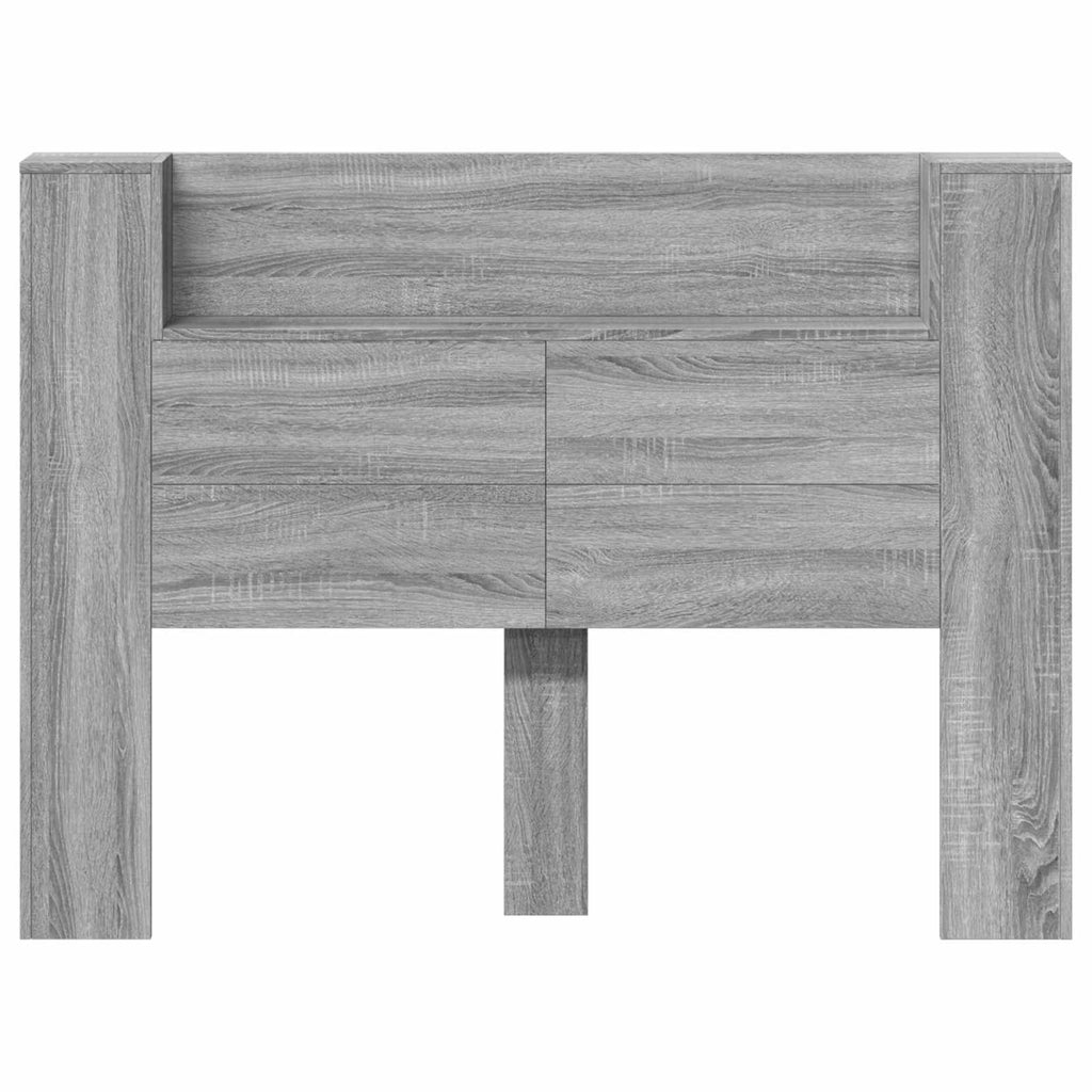 Kopfteil-Schrank Mit Led 140 X 16,5 X 103,5 Cm