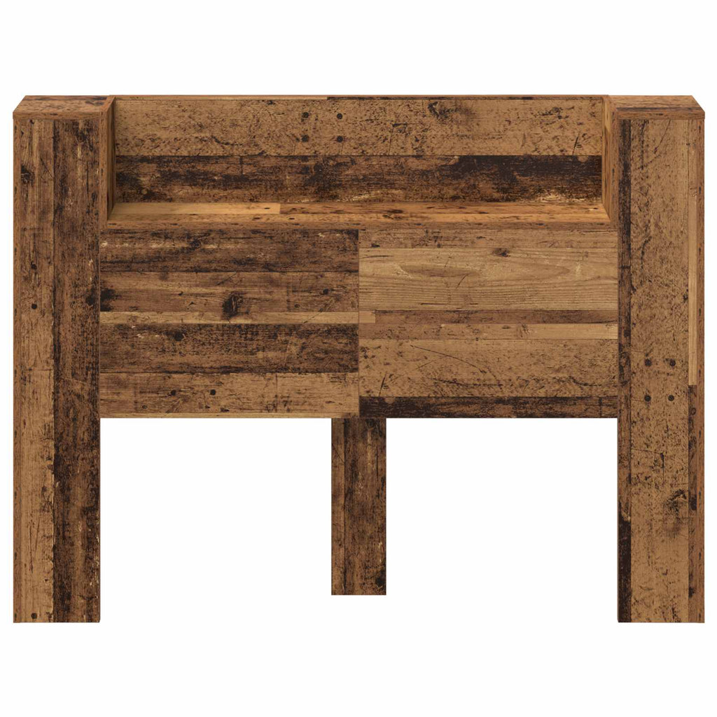 Kopfteil-Schrank Mit Led 140 X 16,5 X 103,5 Cm