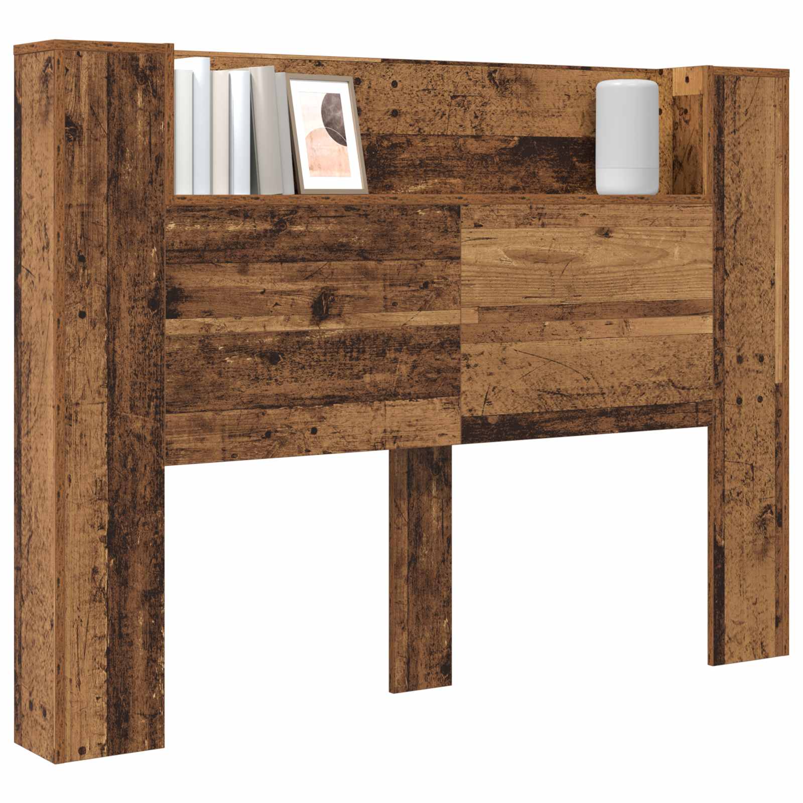 Kopfteil-Schrank Mit Led 140 X 16,5 X 103,5 Cm