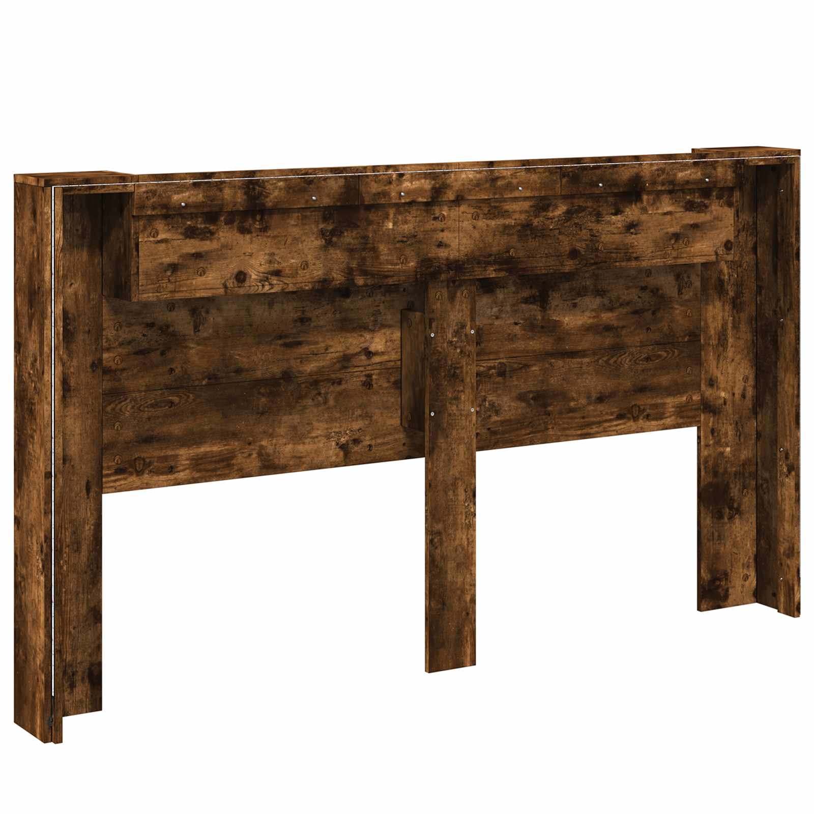 Kopfteil-Schrank Mit Led Holzwerkstoff