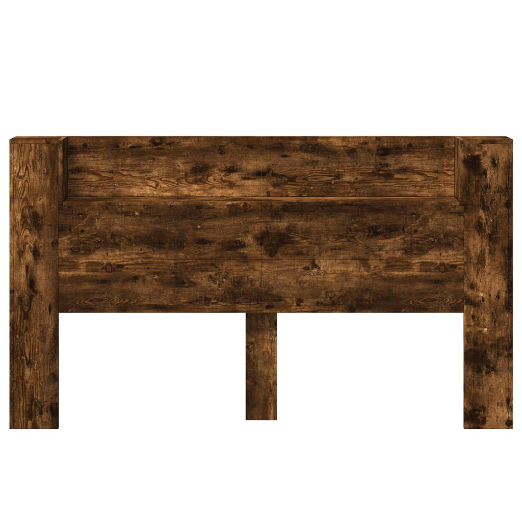 Kopfteil-Schrank Mit Led Holzwerkstoff