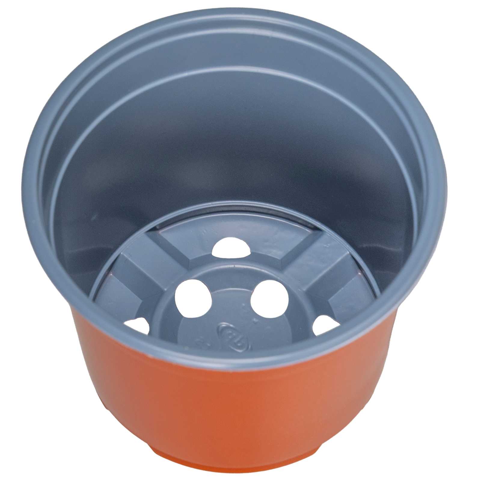 Runder Blumentopf 50 Pcs Terrakotta Ø 15 X 12,5 Cm Kunststoff