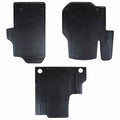 Autofußmatte 3 Pcs Schwarz Geeignet Für Vw Crafter 2017- Gummi