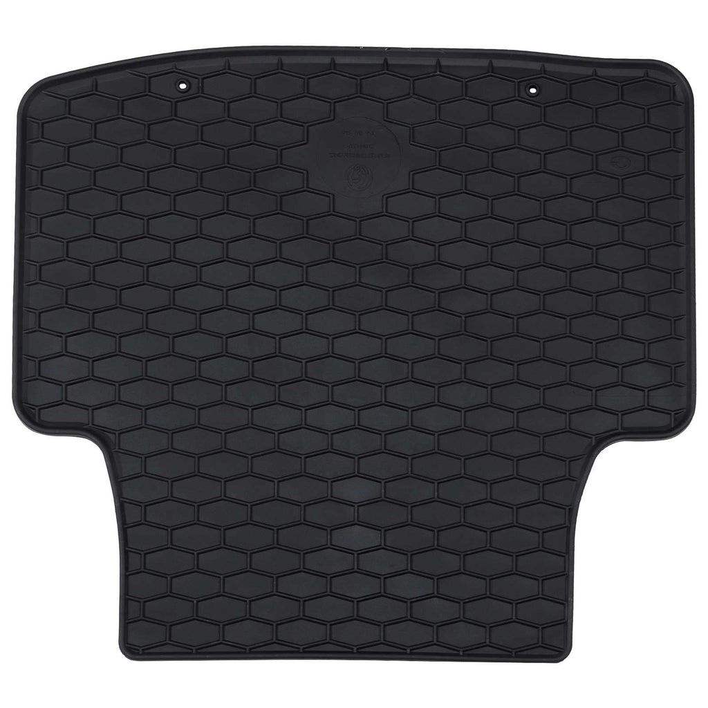 Autofußmatte 4 Pcs Schwarz Gummi