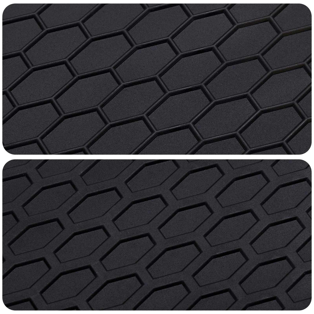 Autofußmatte 4 Pcs Schwarz Geeignet Für Mercedes A 2018- Gummi