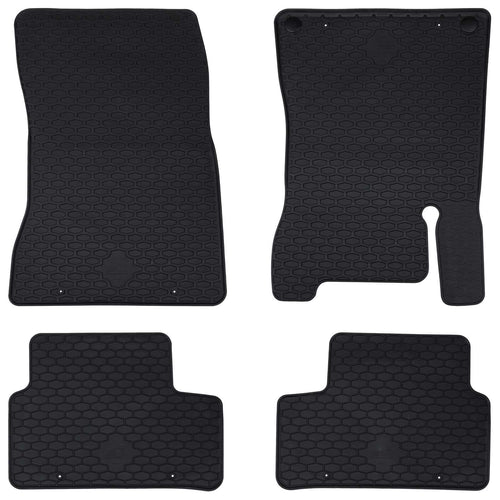 Autofußmatte 4 Pcs Schwarz Geeignet Für Mercedes A 2018- Gummi