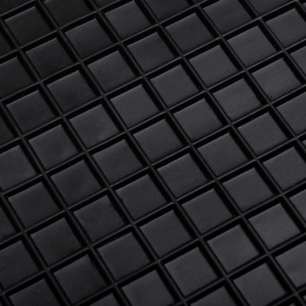 Autofußmatte 4 Pcs Schwarz Gummi