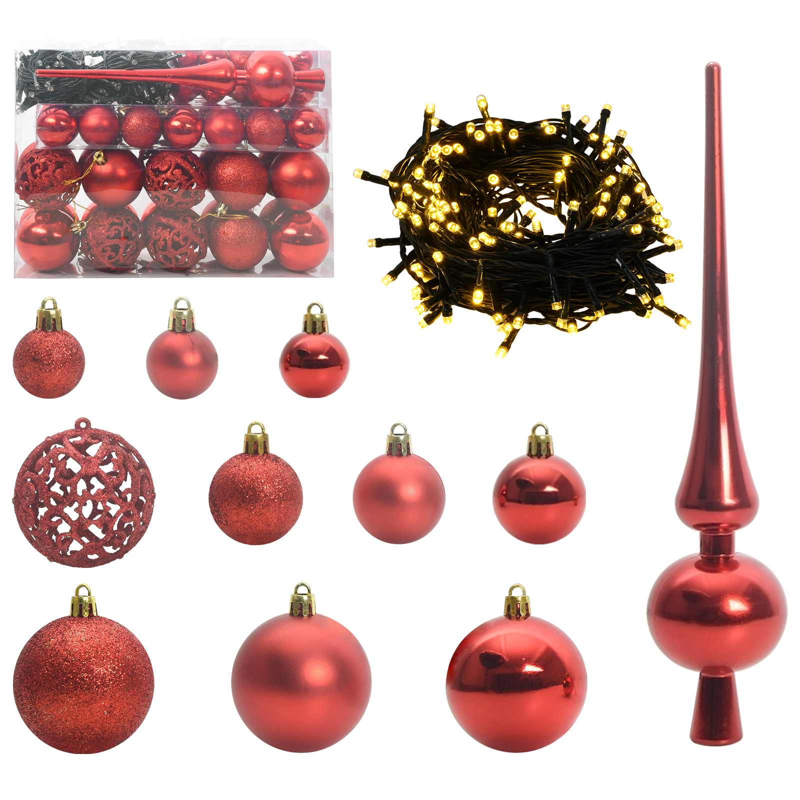 Künstlicher Weihnachtsbaum Weiß Pvc Und Stahl