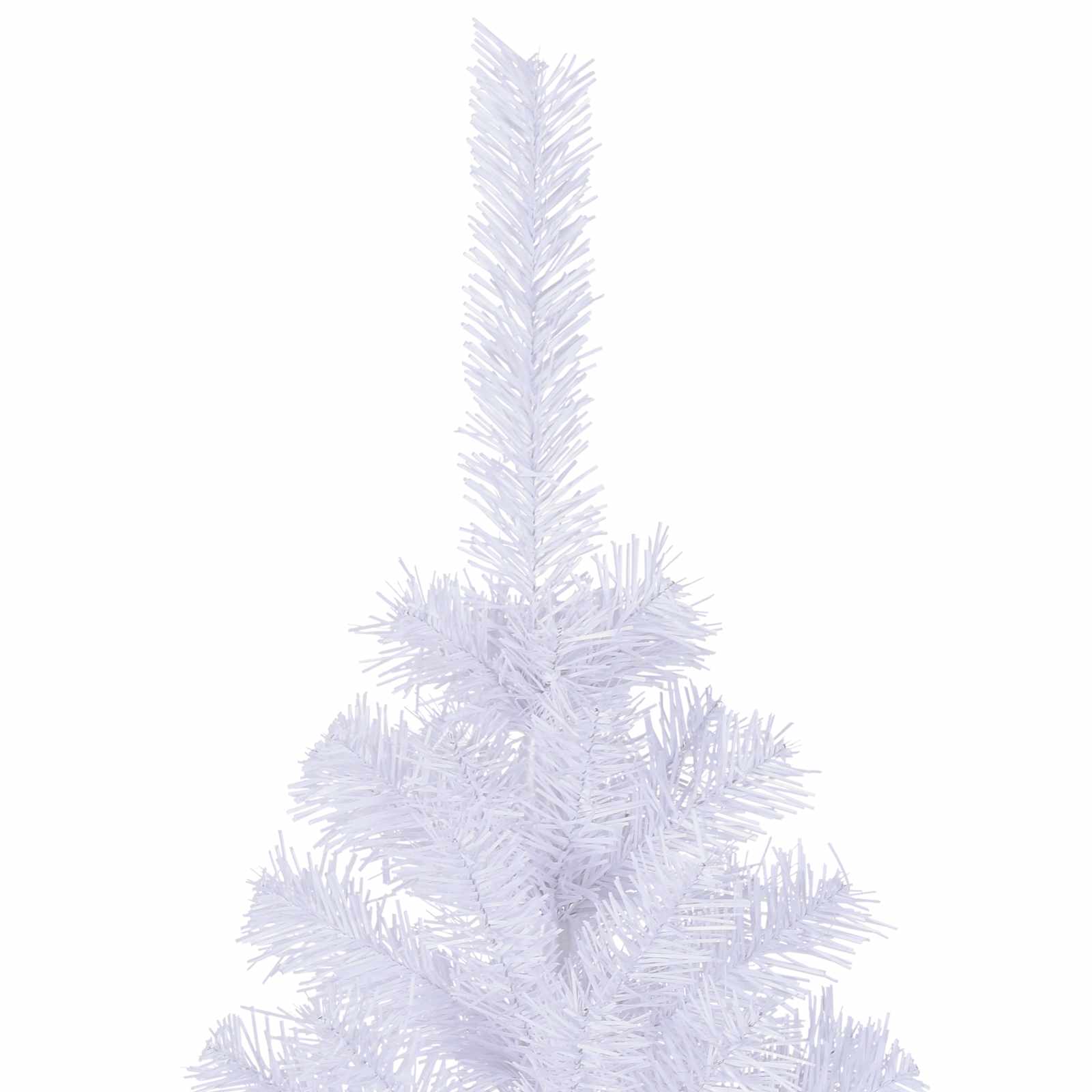 Künstlicher Weihnachtsbaum Weiß 180 Cm Pvc Und Stahl