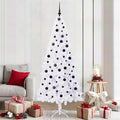 Künstlicher Weihnachtsbaum Weiß Pvc Und Stahl