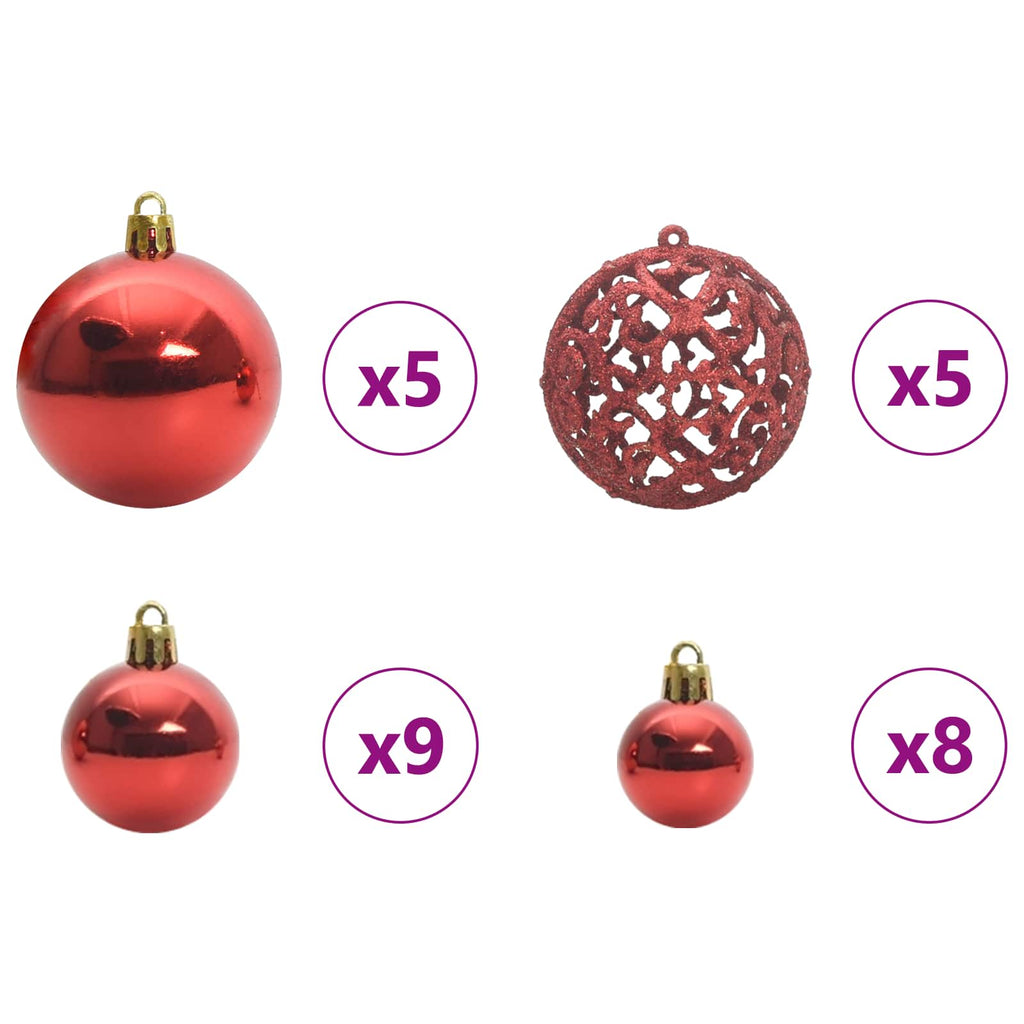 Künstlicher Weihnachtsbaum Weiß Pvc Und Stahl